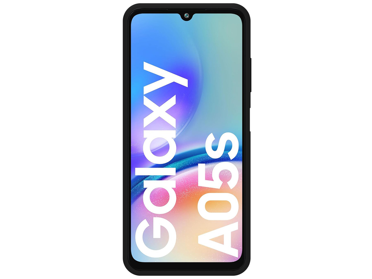 Just in Case TPU Case Zwart - Samsung Galaxy A05s hoesje