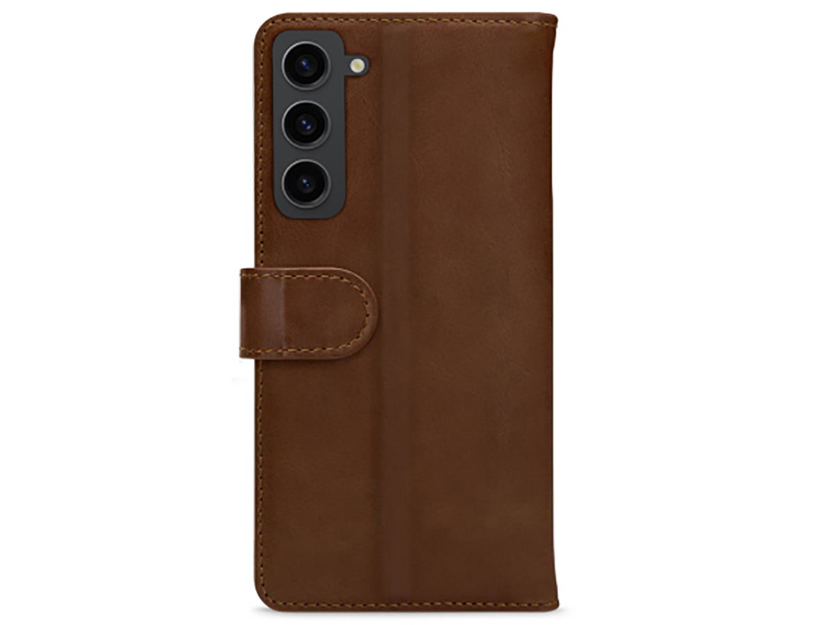 Mobilize Leather Wallet Bruin - Samsung Galaxy A05s Hoesje Leer