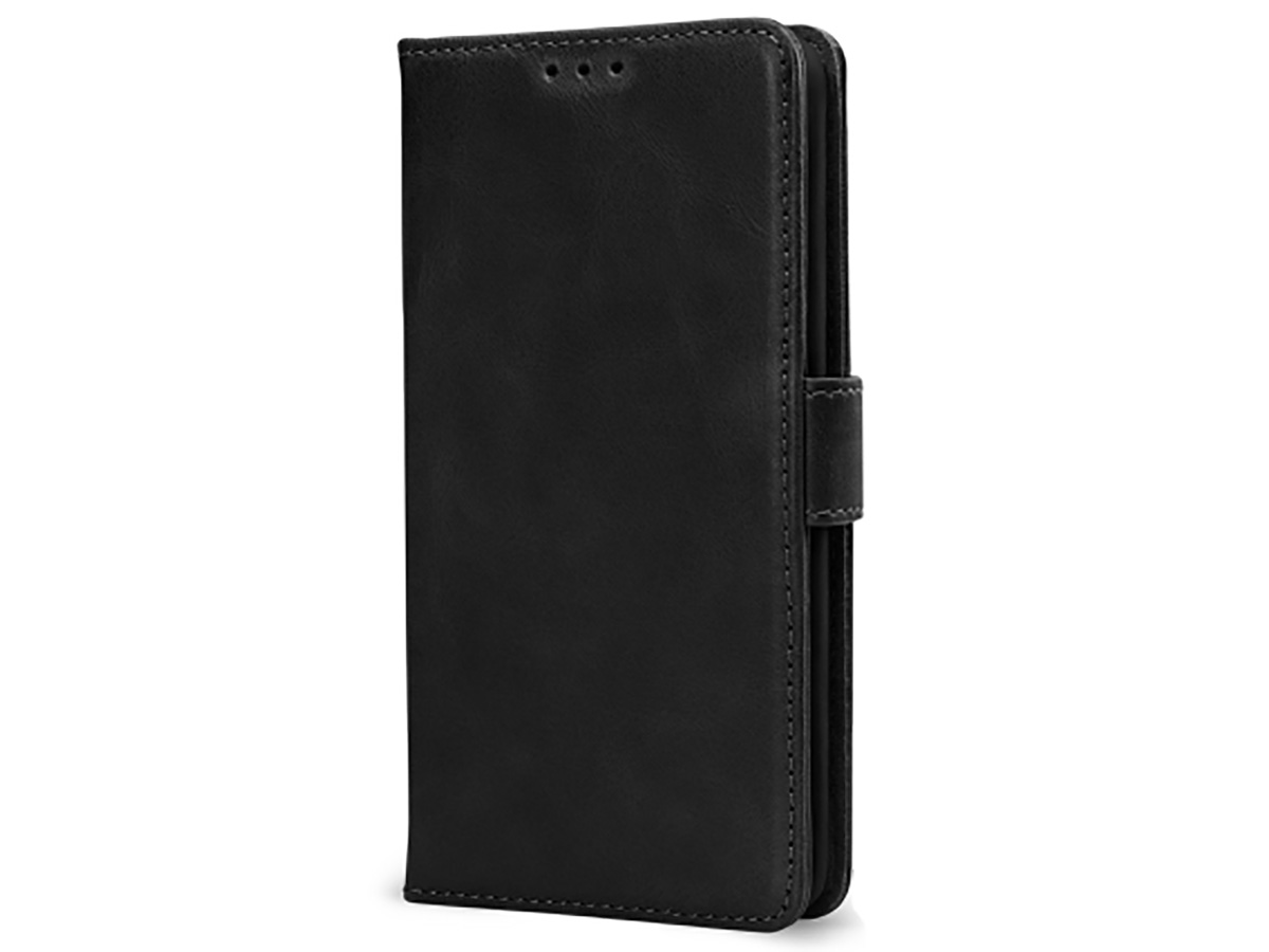 Mobilize Leather Wallet Zwart - Samsung Galaxy A05s Hoesje Leer