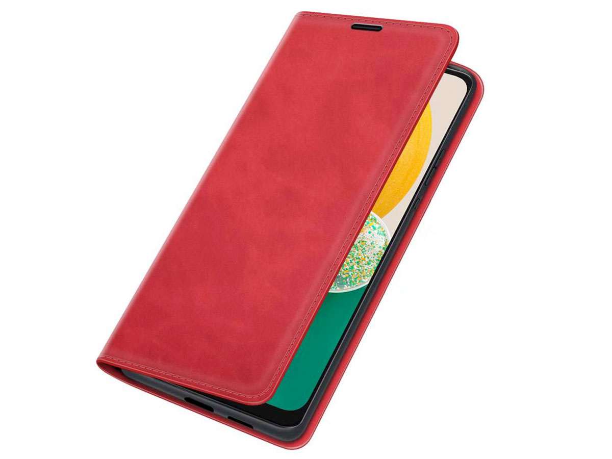 Just in Case Slim BookCase Rood - Samsung Galaxy A13 4G hoesje
