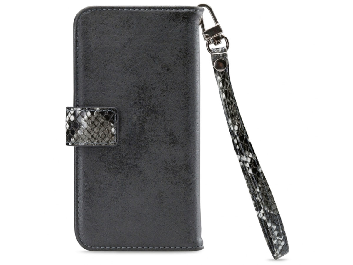Mobilize 2in1 Zipper Case Black Snake - Samsung Galaxy A13 4G hoesje