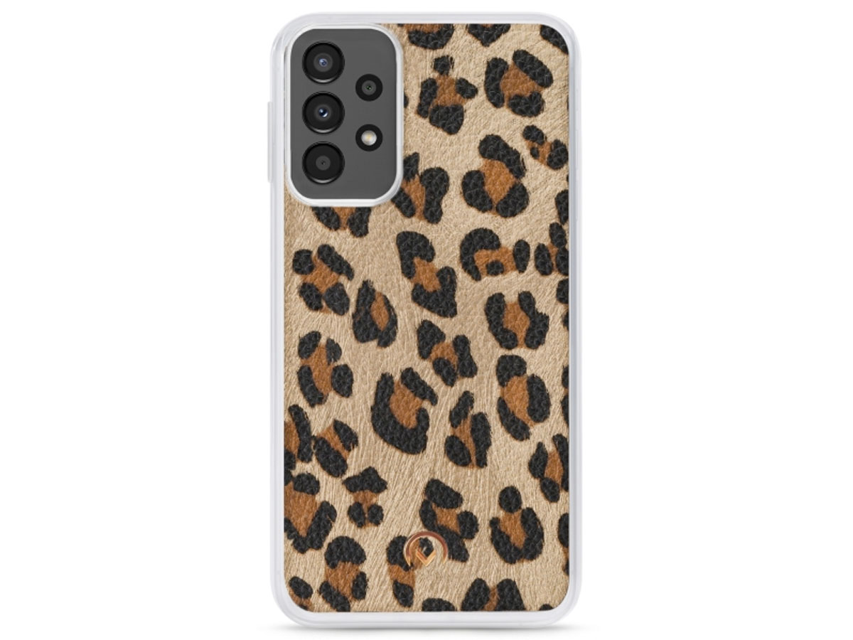 Mobilize 2in1 Clutch Case Green Leopard - Samsung Galaxy A13 4G Hoesje