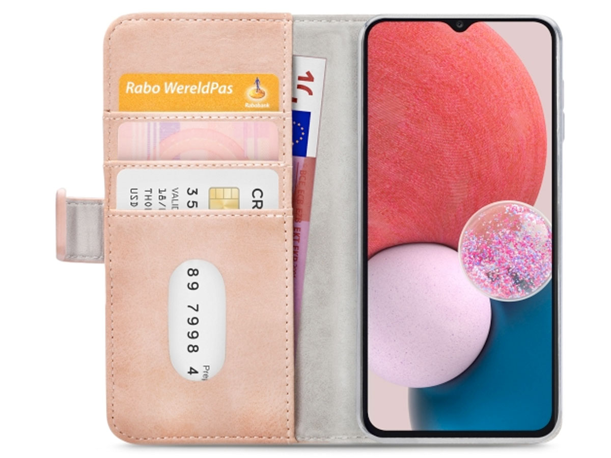 Mobilize Elite Walletbook Roze - Samsung Galaxy A13 4G hoesje