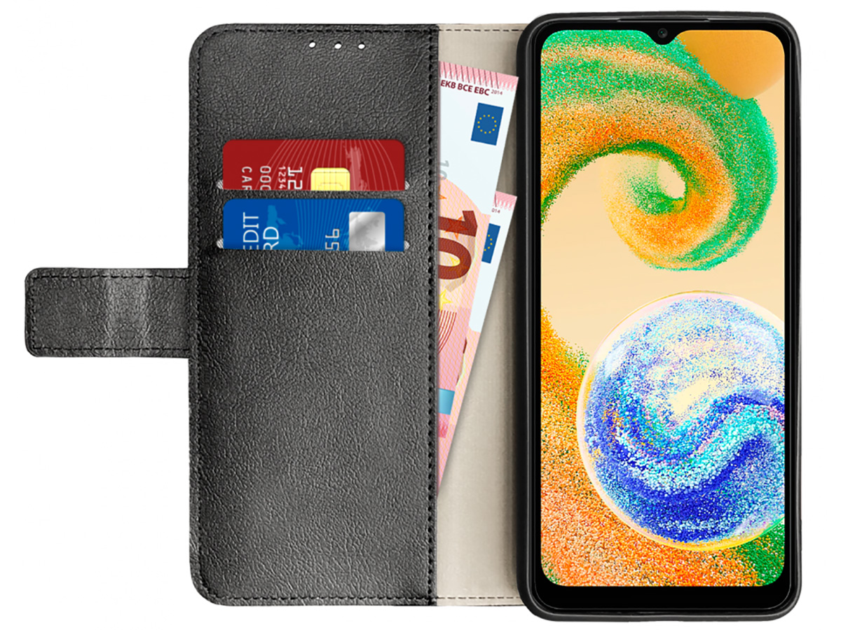 Just in Case Card Wallet Case Zwart - Samsung Galaxy A13 5G hoesje