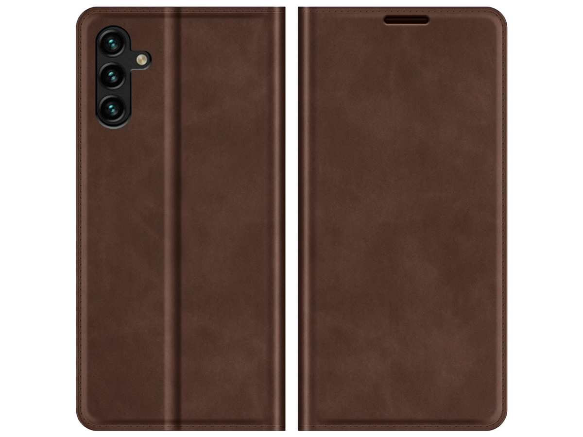 Just in Case Slim Wallet Case Bruin - Samsung Galaxy A13 5G hoesje