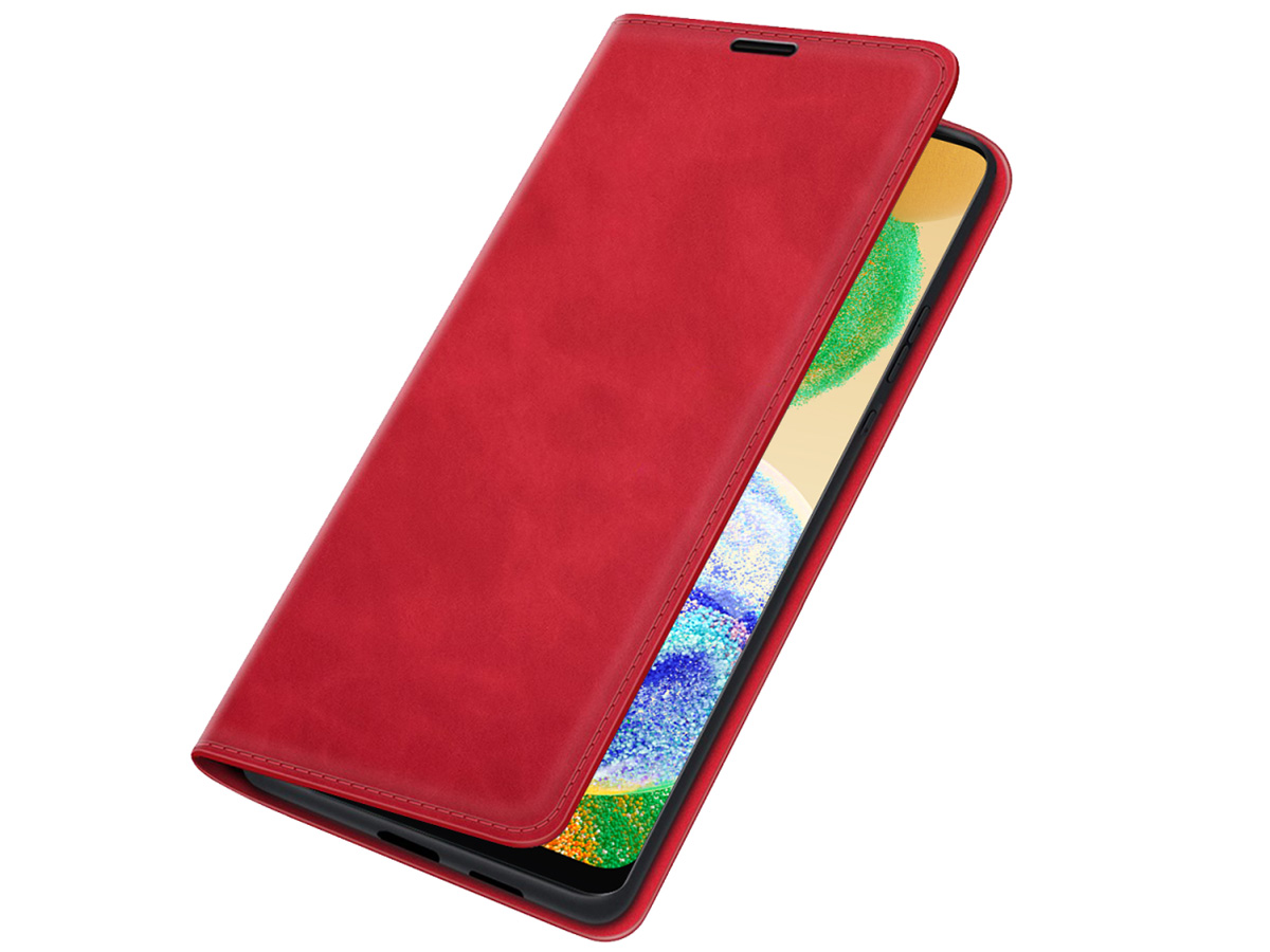 Just in Case Slim Wallet Case Rood - Samsung Galaxy A13 5G hoesje