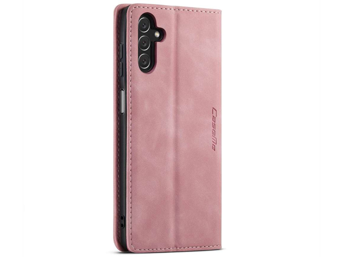 CaseMania Vintage Slim Bookcase Roze - Samsung Galaxy A14 5G hoesje