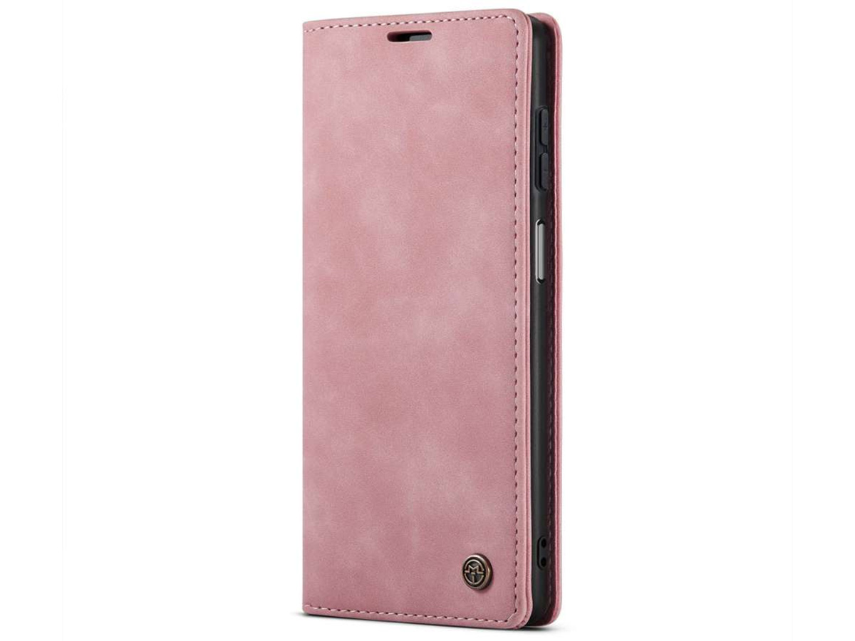 CaseMania Vintage Slim Bookcase Roze - Samsung Galaxy A14 5G hoesje