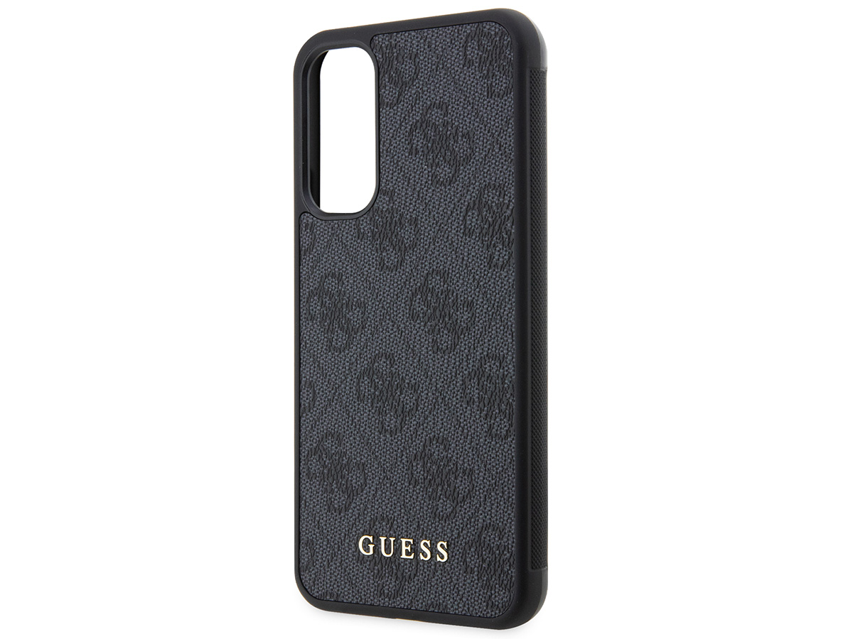 Guess 4G Monogram Case Grijs - Samsung Galaxy A14 hoesje