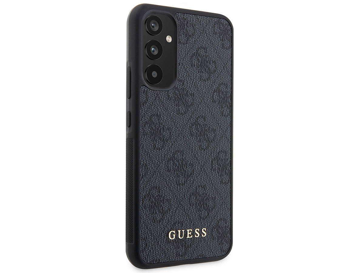 Guess 4G Monogram Case Grijs - Samsung Galaxy A14 hoesje