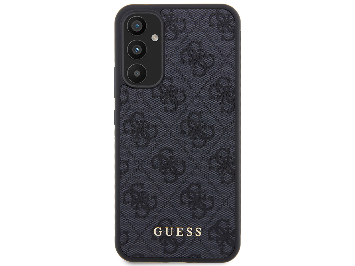 Guess 4G Monogram Case Grijs - Samsung Galaxy A14 hoesje