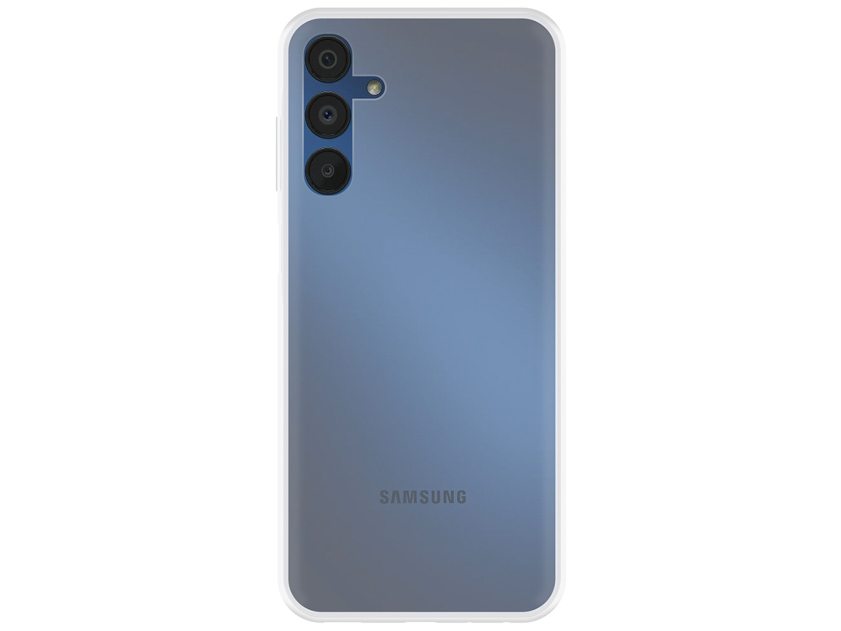 Just in Case TPU Case Doorzichtig - Samsung Galaxy A15 hoesje