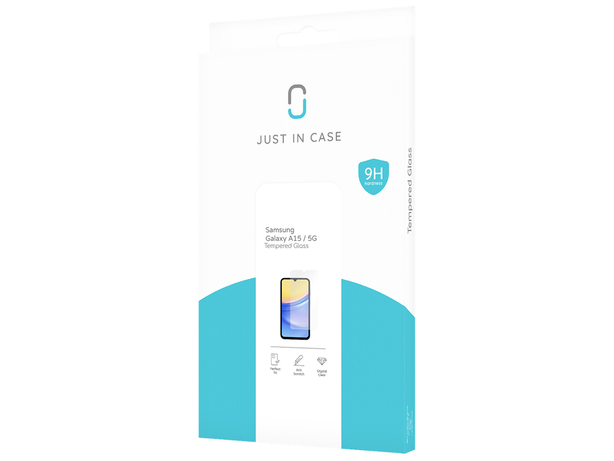 Samsung Galaxy A15 Screen Protector Full Clear Tempered Glass