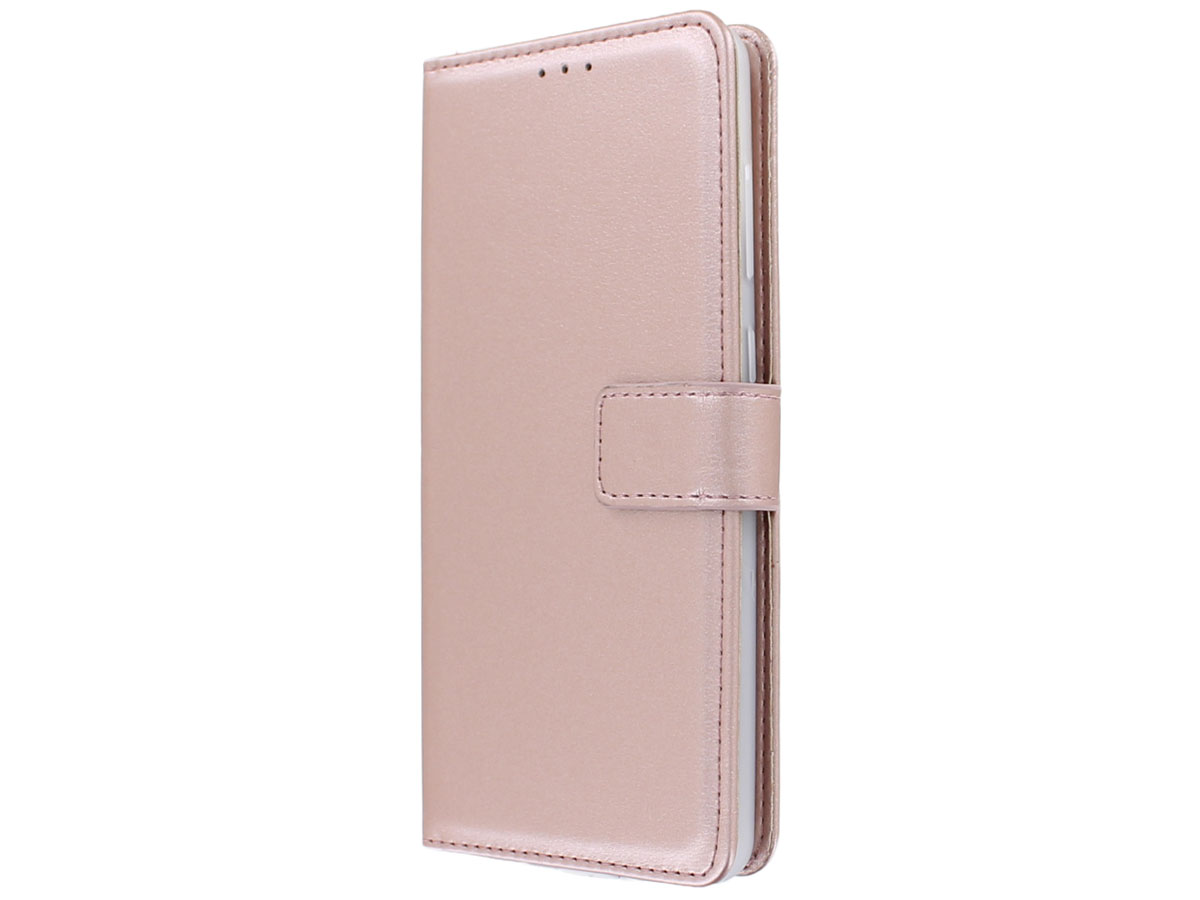 Bookcase Mapje Rosé - Samsung Galaxy A21s hoesje