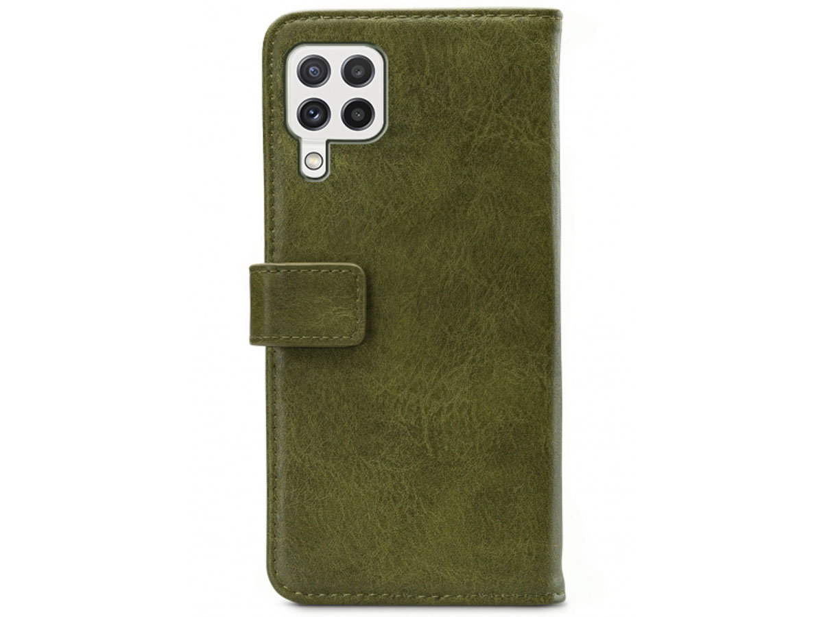 Mobilize Elite Walletbook Groen - Samsung Galaxy A22 4G hoesje