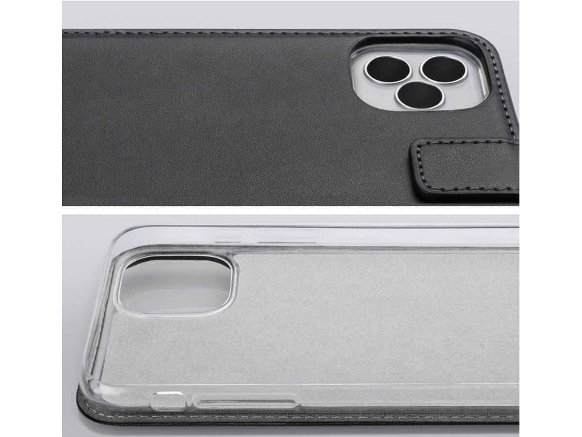 Mobilize Flip Case Zwart - Samsung Galaxy A22 4G hoesje