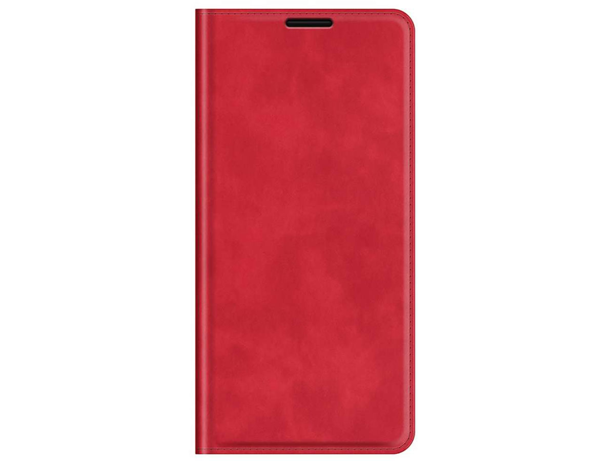 Just in Case Magnetic BookCase Rood - Samsung Galaxy A22 5G hoesje