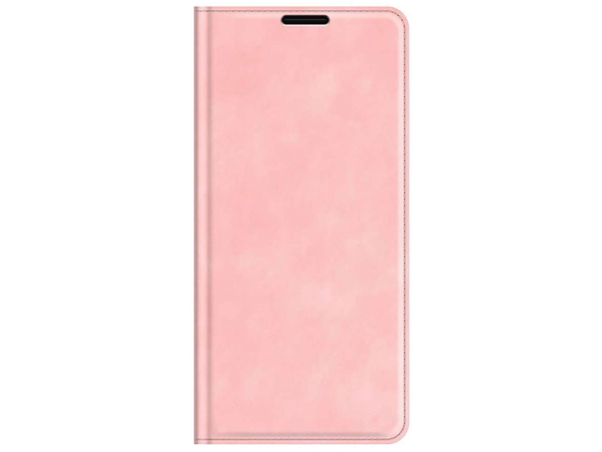 Just in Case Magnetic BookCase Roze - Samsung Galaxy A22 5G hoesje
