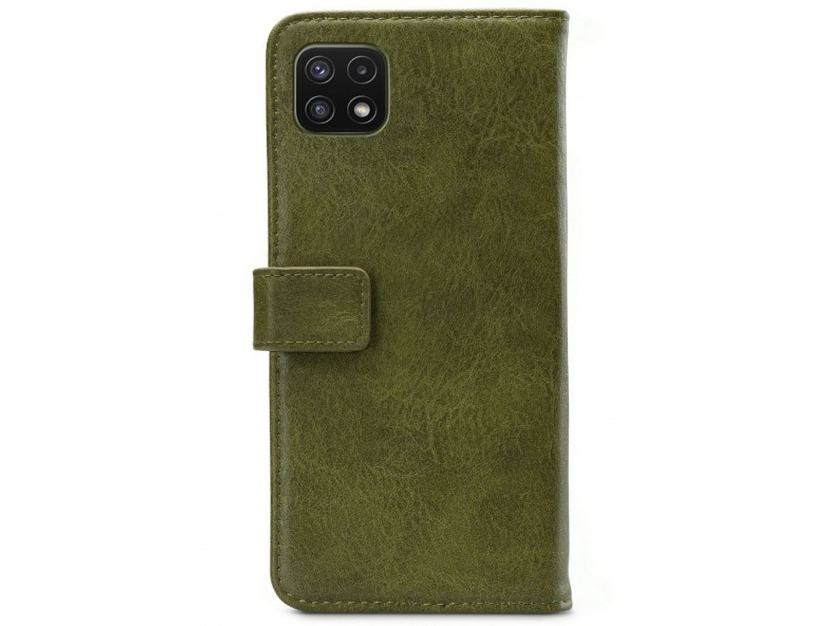 Mobilize Elite Walletbook Groen - Samsung Galaxy A22 5G hoesje