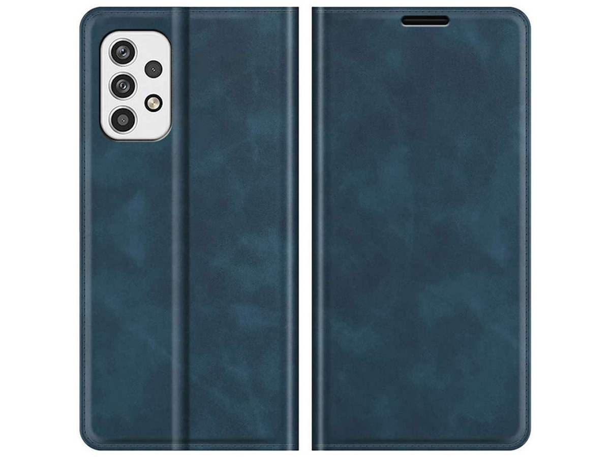 Just in Case Slim Wallet Case Blauw - Samsung Galaxy A23 hoesje