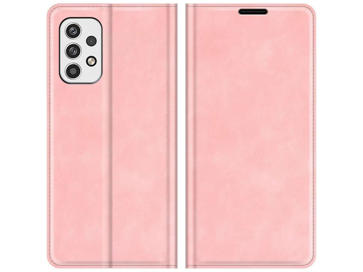 Just in Case Slim Wallet Case Roze - Samsung Galaxy A23 hoesje