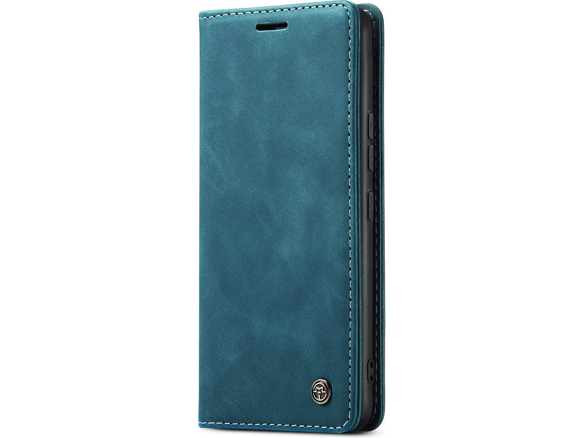 CaseMania Vintage Slim Bookcase Groen - Samsung Galaxy A24 hoesje