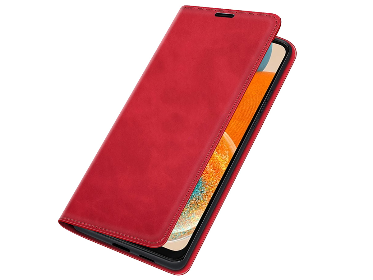 Just in Case Slim Wallet Case Rood - Samsung Galaxy A24 hoesje