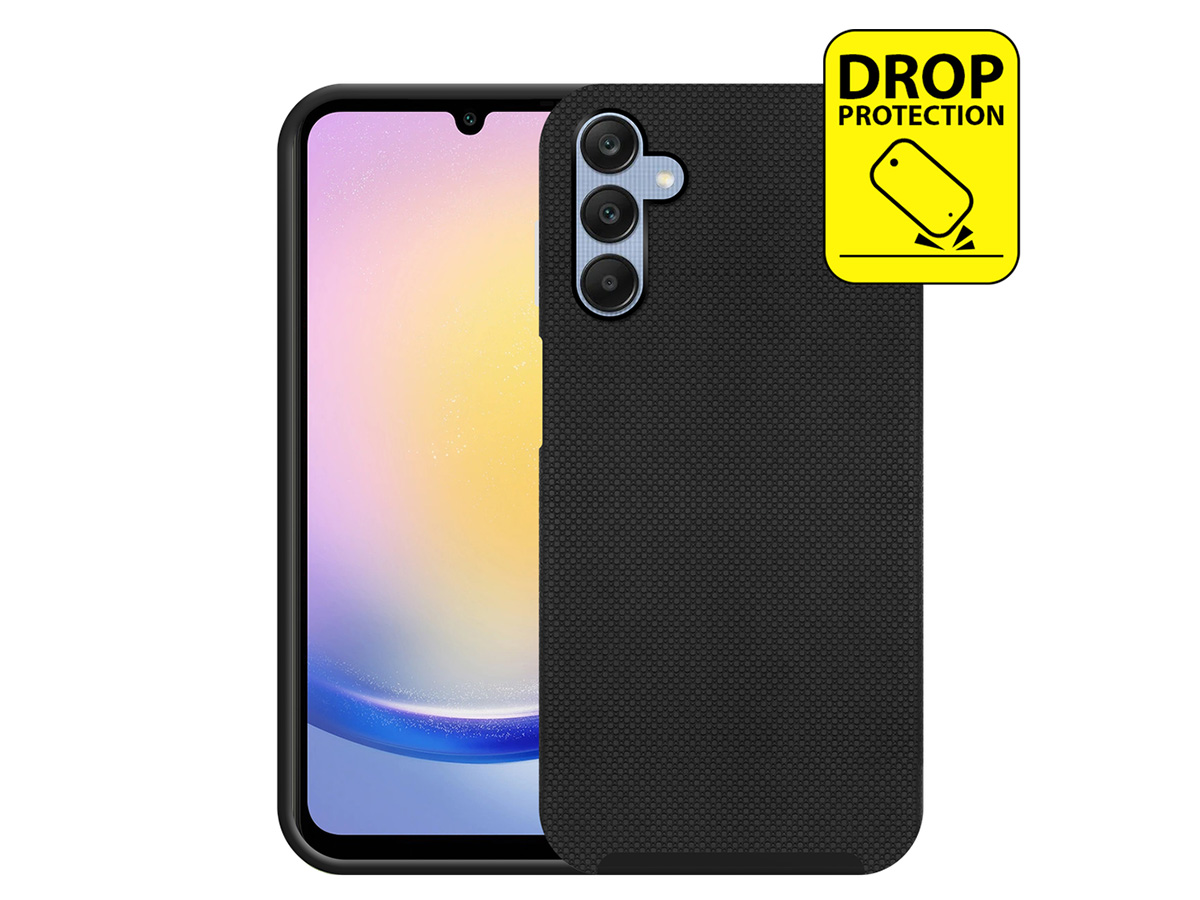 Just in Case Armor Dual Layer Case - Samsung Galaxy A25 hoesje