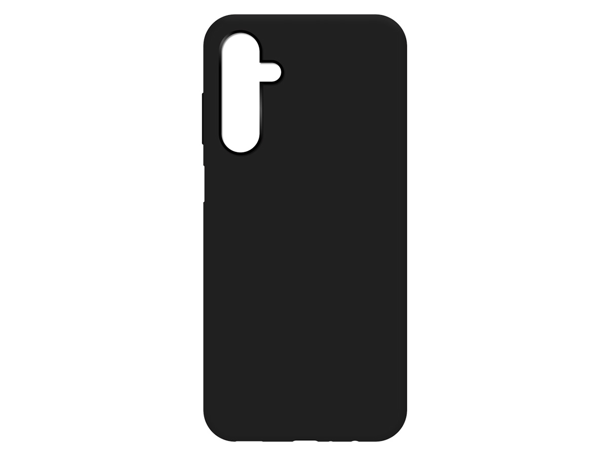 Just in Case TPU Case Zwart - Samsung Galaxy A25 hoesje