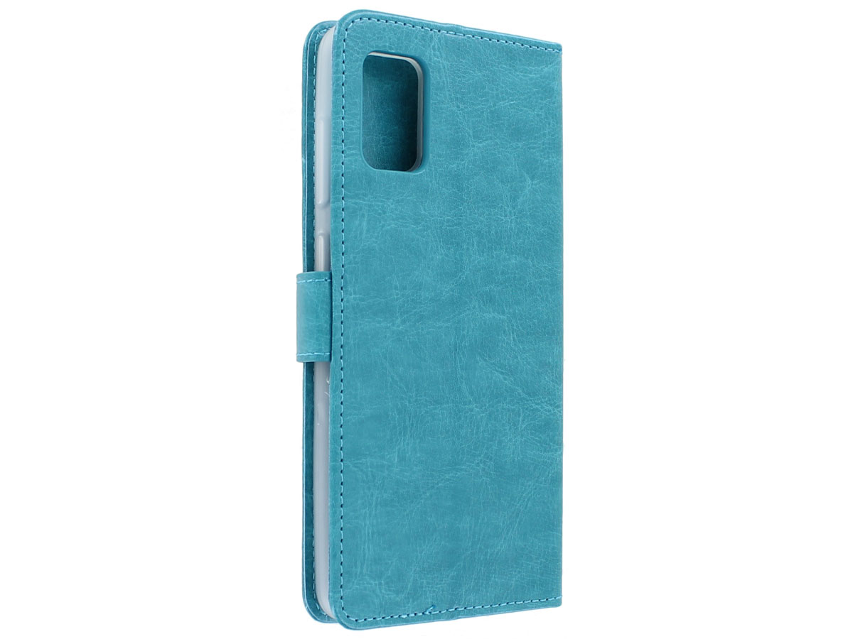 Bookcase Mapje Turquoise - Samsung Galaxy A31 hoesje