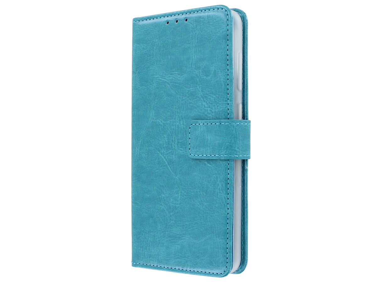 Bookcase Mapje Turquoise - Samsung Galaxy A31 hoesje