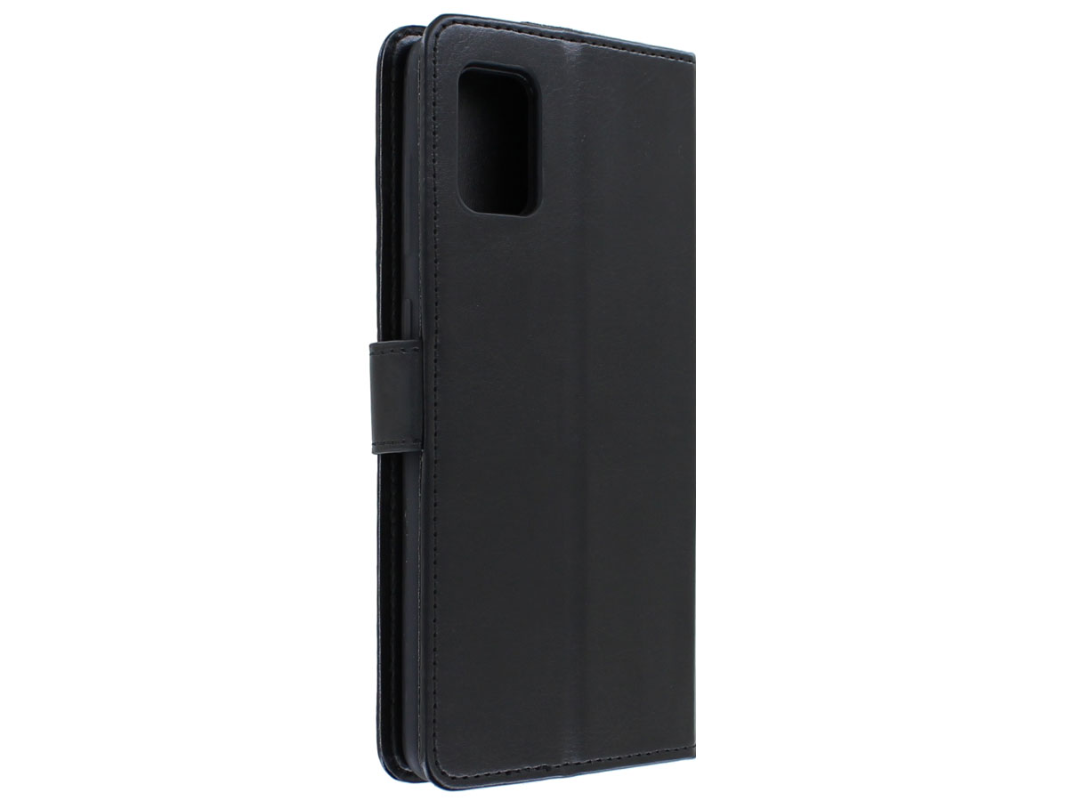 Bookcase Mapje Zwart - Samsung Galaxy A31 hoesje