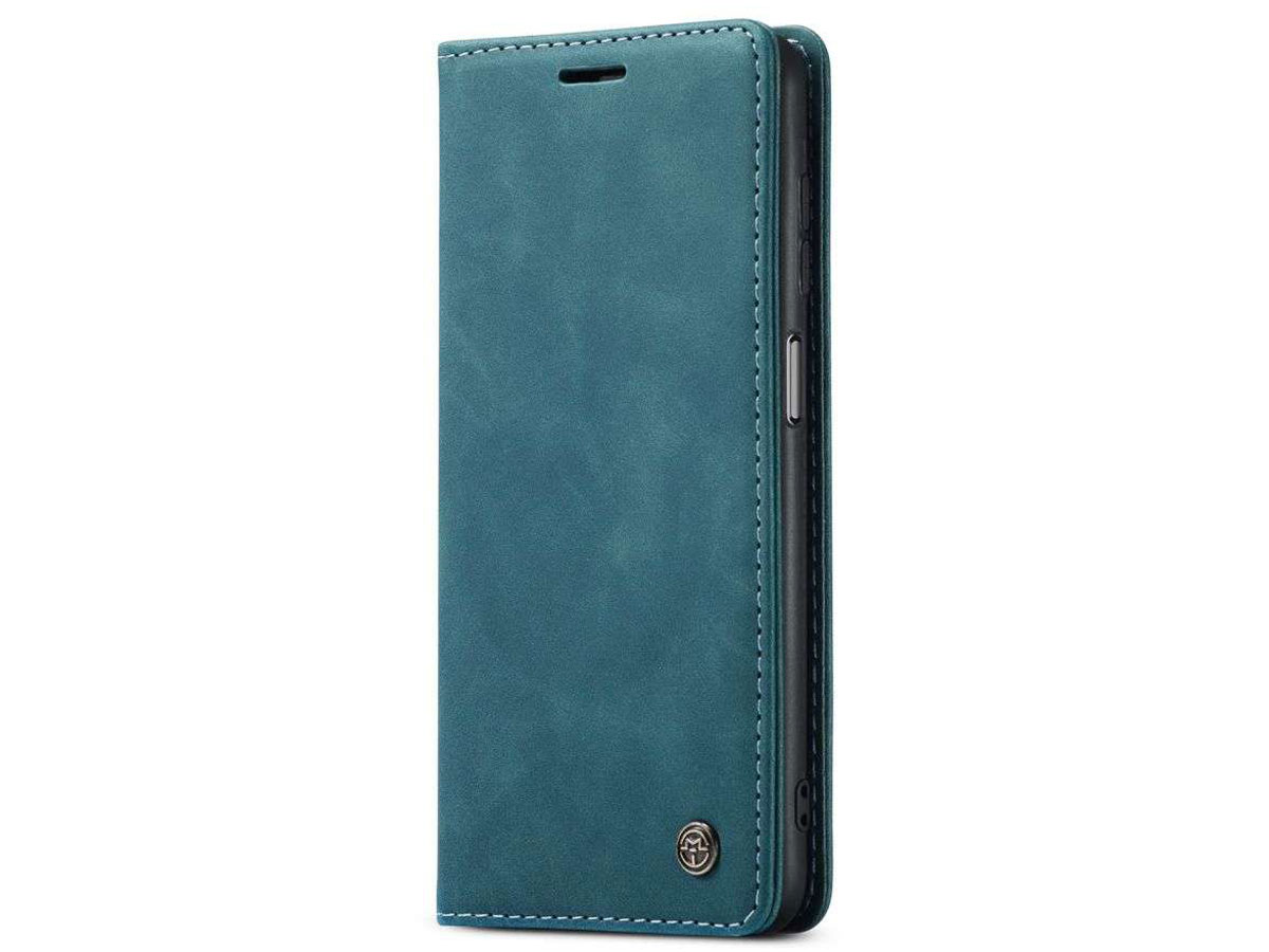 CaseMe Vintage BookCase Blauw - Samsung Galaxy A32 5G hoesje