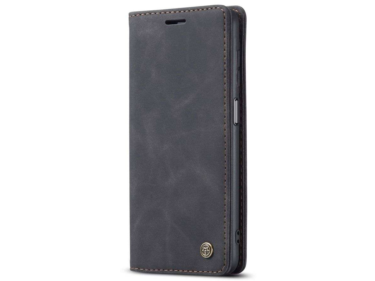 CaseMe Vintage BookCase Zwart - Samsung Galaxy A32 5G hoesje