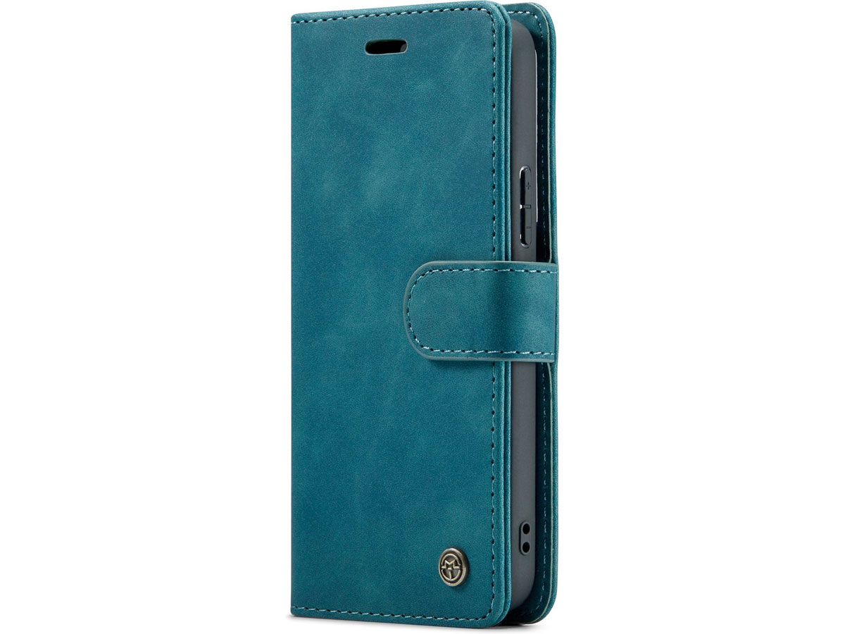 CaseMe 2in1 Magnetic Bookcase Groen - Samsung Galaxy A33 Hoesje