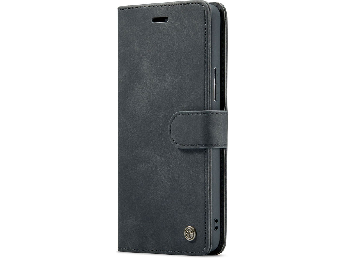 CaseMe 2in1 Magnetic Bookcase Zwart - Samsung Galaxy A33 Hoesje