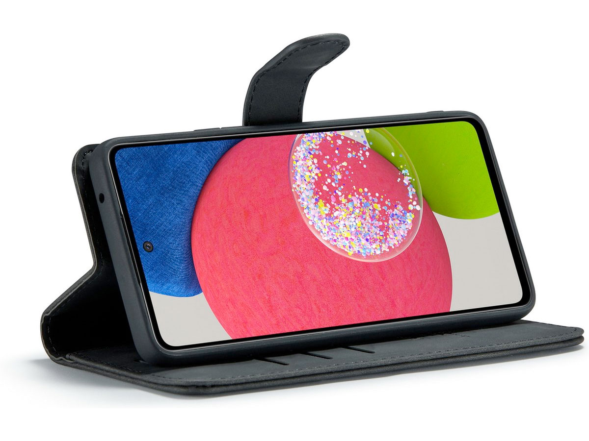 CaseMe 2in1 Magnetic Bookcase Zwart - Samsung Galaxy A33 Hoesje