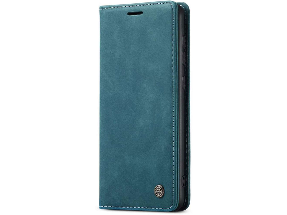 CaseMe Vintage BookCase Blauw - Samsung Galaxy A33 hoesje