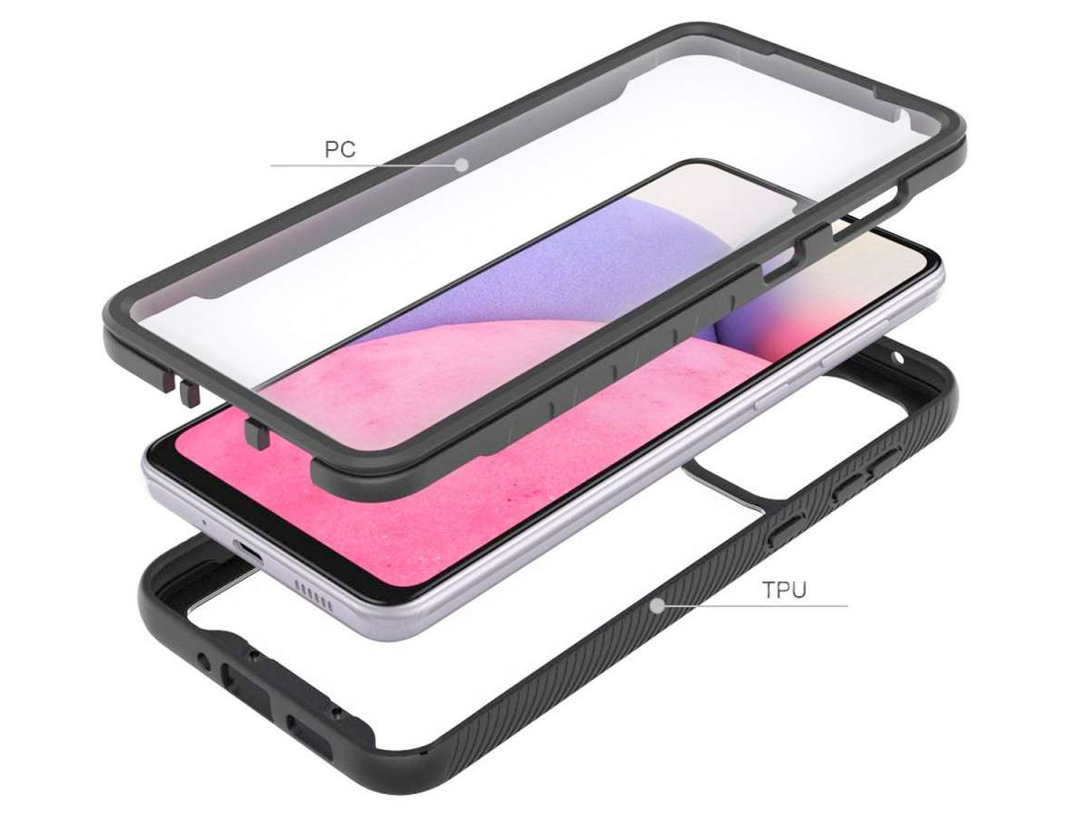 Just in Case 360 Shock Proof Case  - Samsung Galaxy A33 hoesje