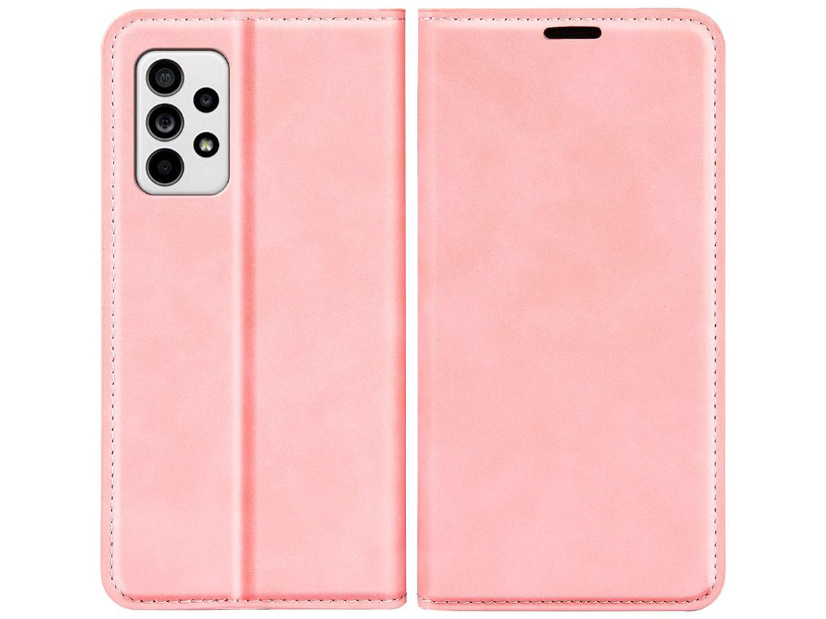 Just in Case Slim BookCase Roze - Samsung Galaxy A33 5G hoesje