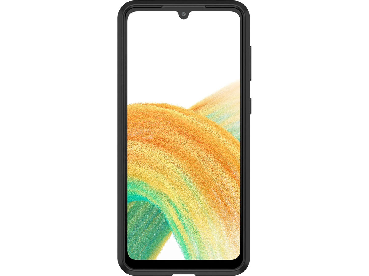 Otterbox React Rugged Case Zwart - Samsung Galaxy A33 hoesje