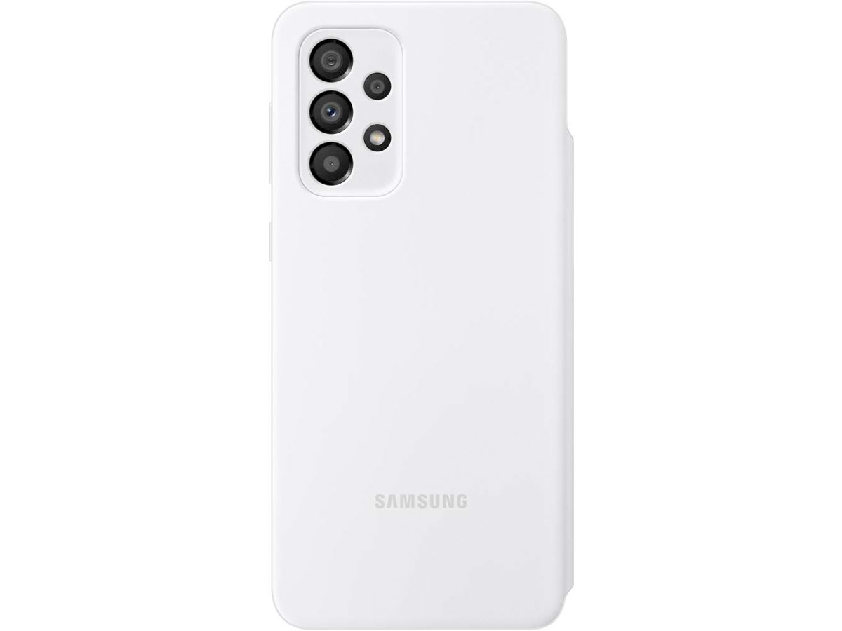 Samsung Galaxy A33 S-View Wallet Hoesje Wit (EF-EA336PW)