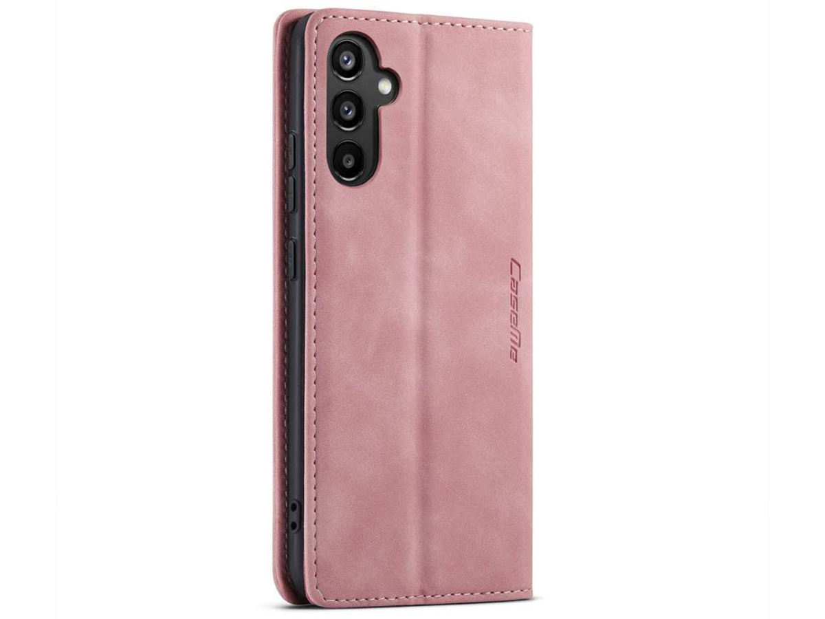 CaseMania Vintage Slim Bookcase Roze - Samsung Galaxy A34 hoesje