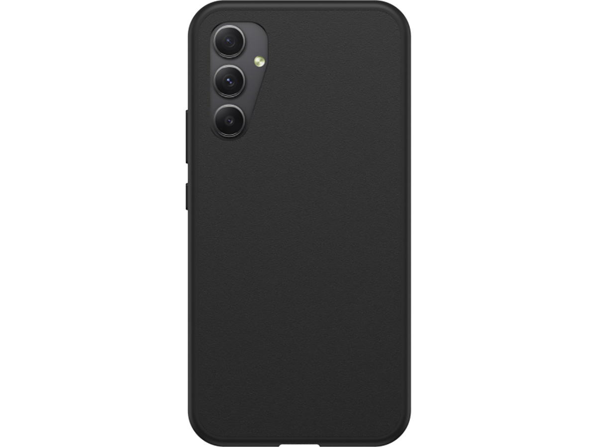 Otterbox React Rugged Case Zwart - Samsung Galaxy A34 hoesje