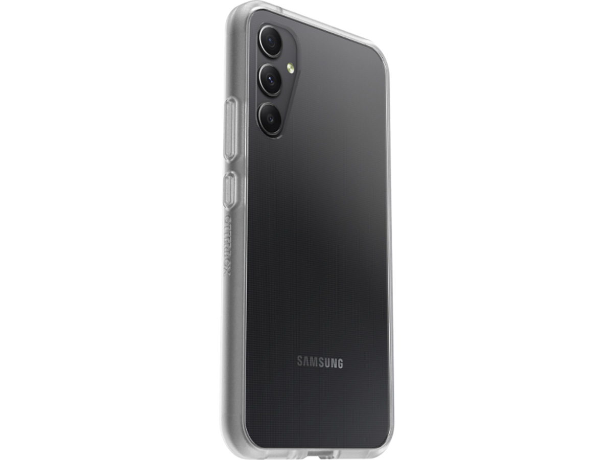 Otterbox React Rugged Case Clear - Samsung Galaxy A34 hoesje