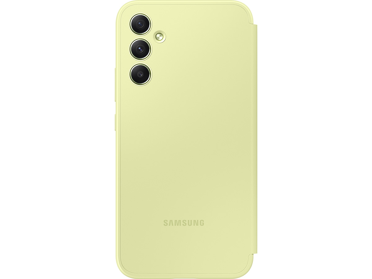 Samsung Galaxy A34 Smart View Wallet Case Lime (EF-ZA346CG)