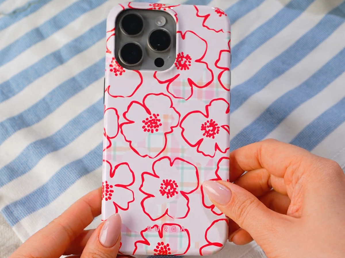 Burga Tough Case Flower Girl - Samsung Galaxy A35 Hoesje