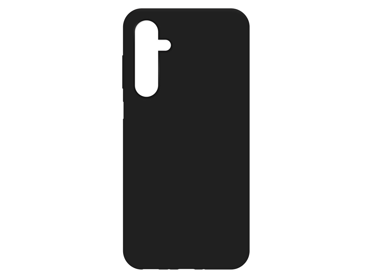 Just in Case TPU Case Zwart - Samsung Galaxy A35 hoesje