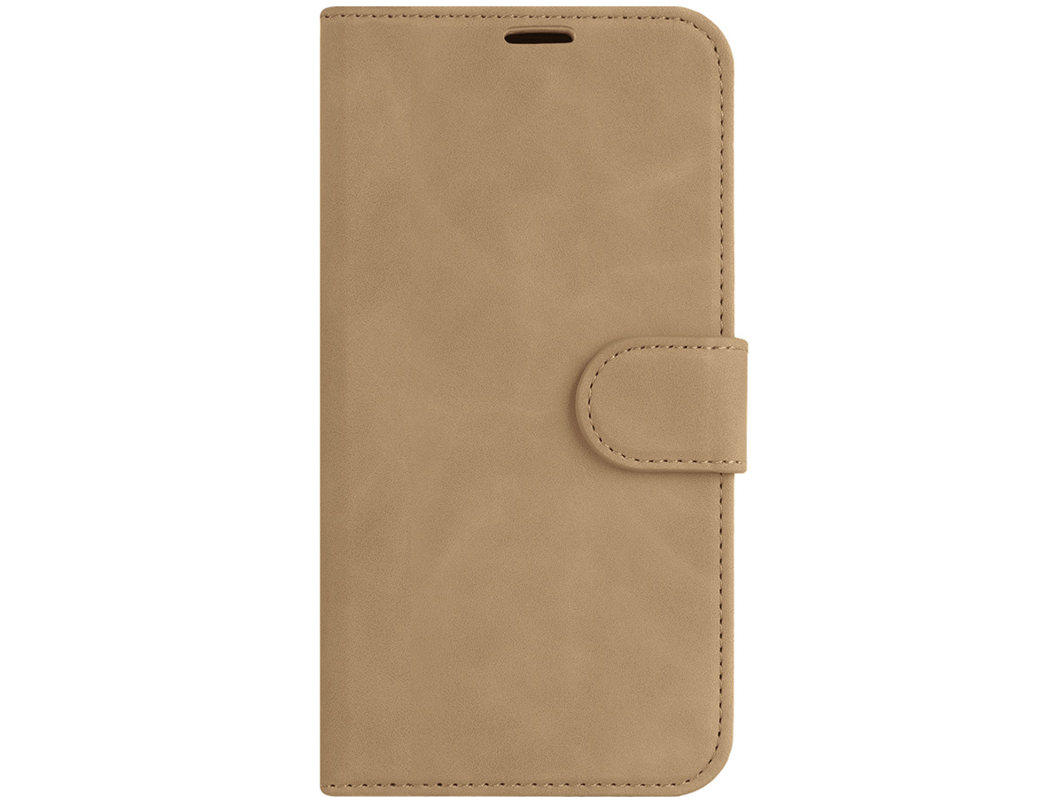 Just in Case Magnetic 2-in-1 Wallet Folio Bruin - Samsung Galaxy A35 hoesje