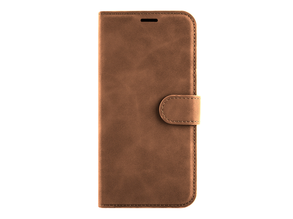 Just in Case Premium Wallet Folio Bruin - Samsung Galaxy A35 hoesje